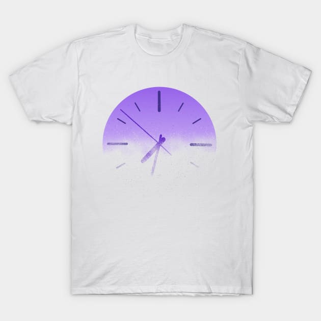 Clouded Time T-Shirt by PsychoBell